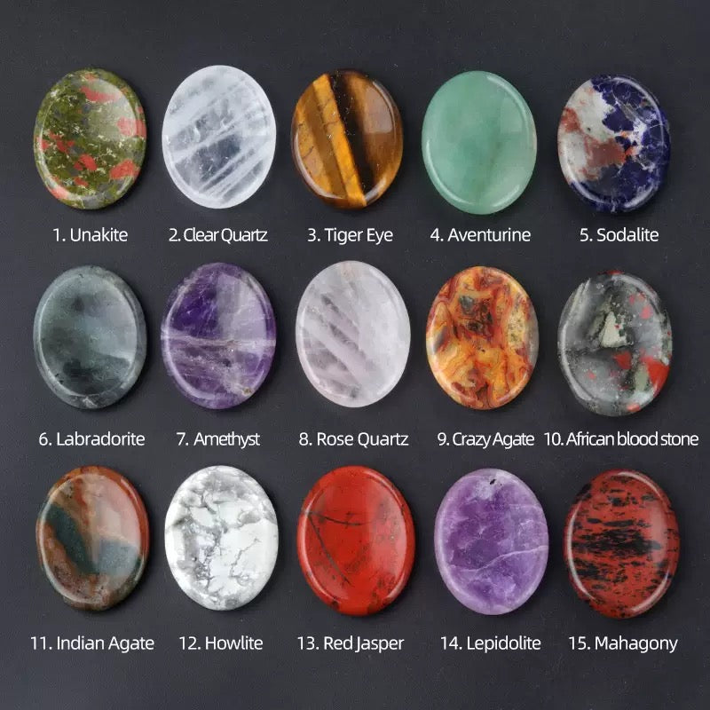 Oval Shape Worry Stone
