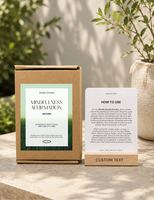Nature Anchor Mindful Affirmation