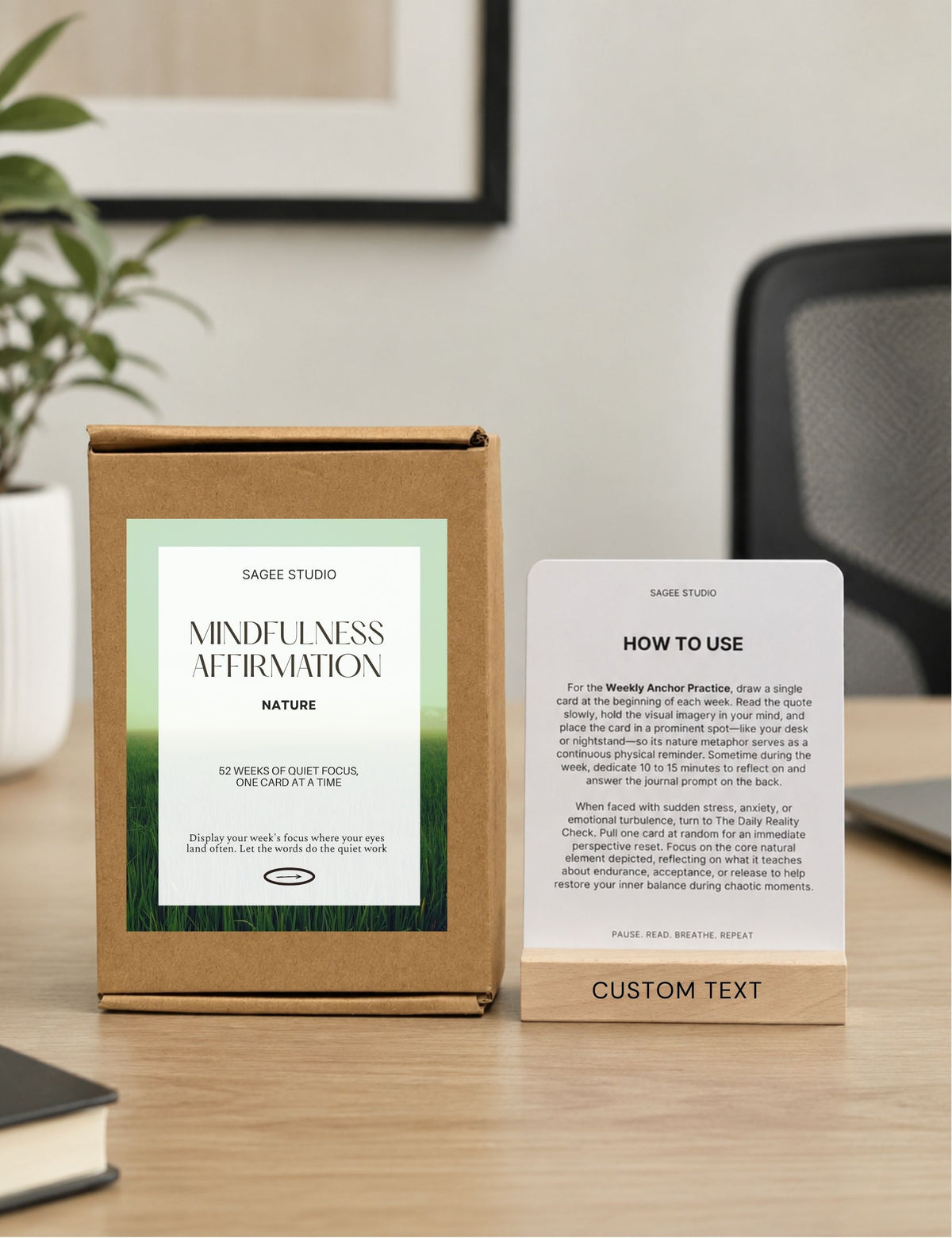 Nature Anchor Mindful Affirmation
