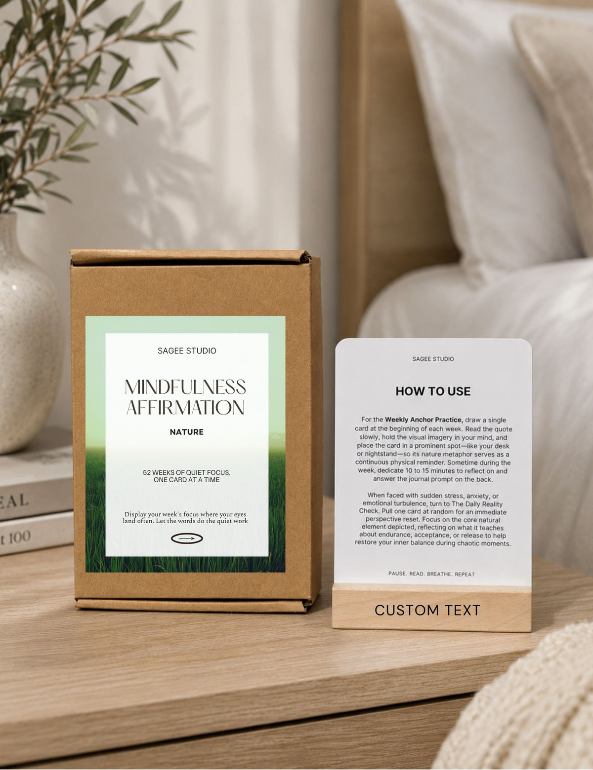 Nature Anchor Mindful Affirmation