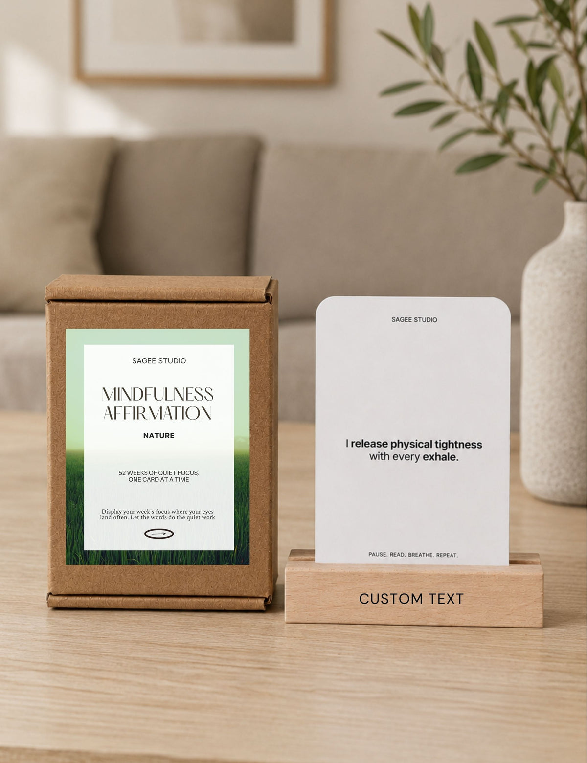Nature Anchor Mindful Affirmation