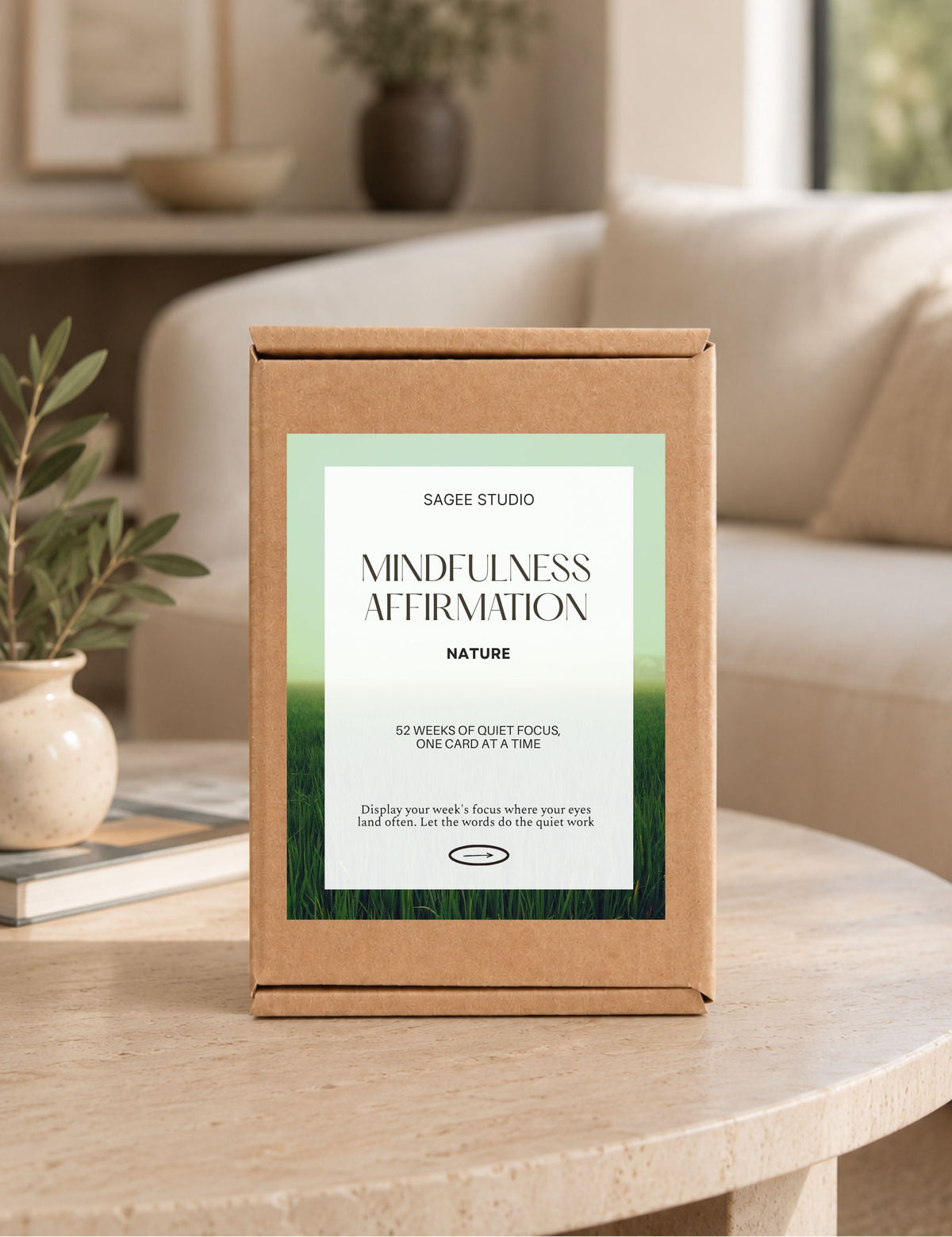 Nature Anchor Mindful Affirmation