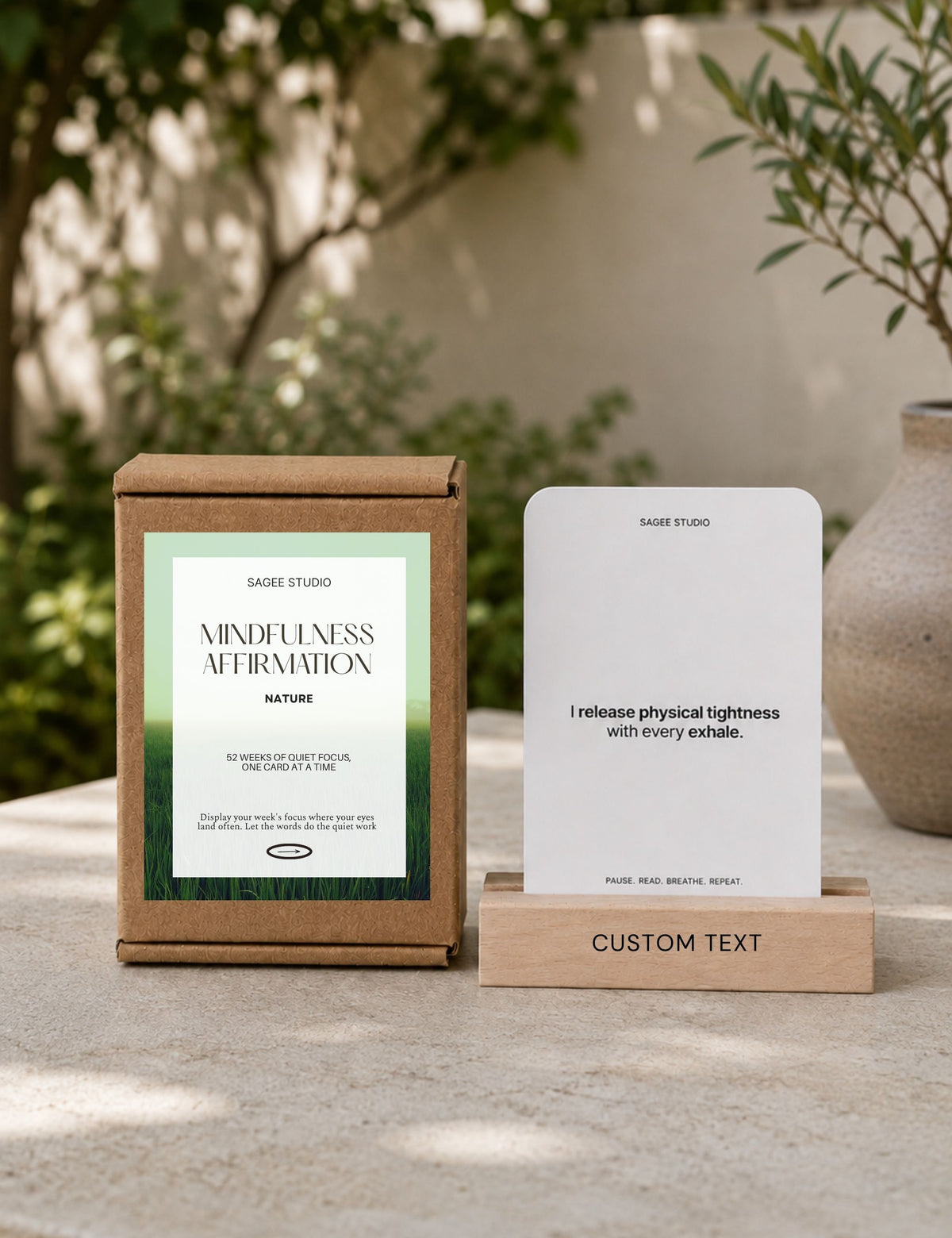Nature Anchor Mindful Affirmation