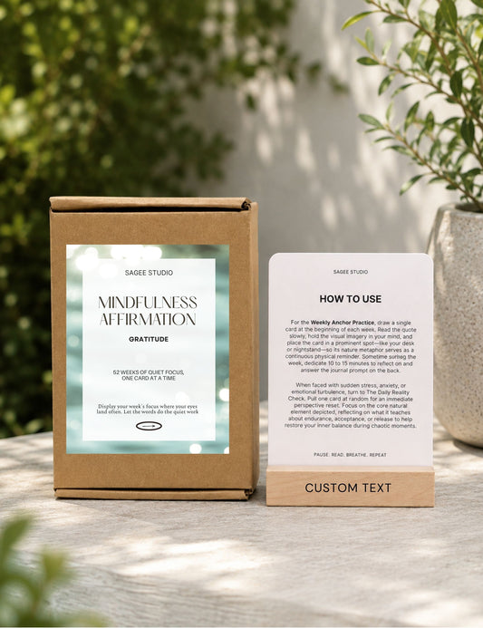 Gratitude Mindful Affirmation
