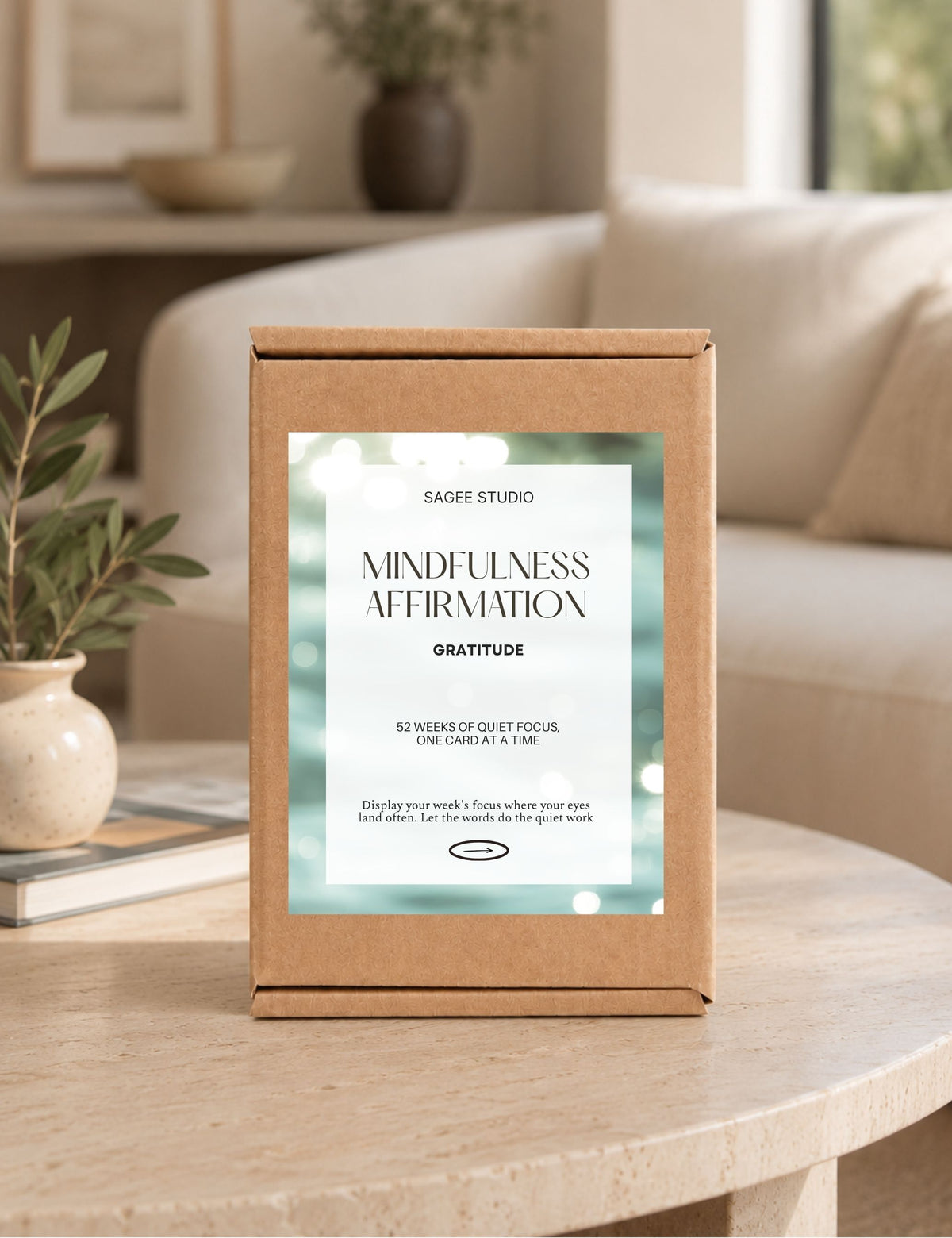 Gratitude Mindful Affirmation