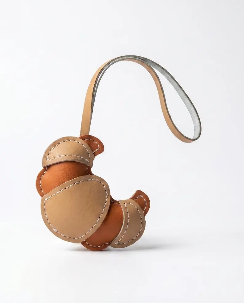 Croissant Leather Bag Charm Kit